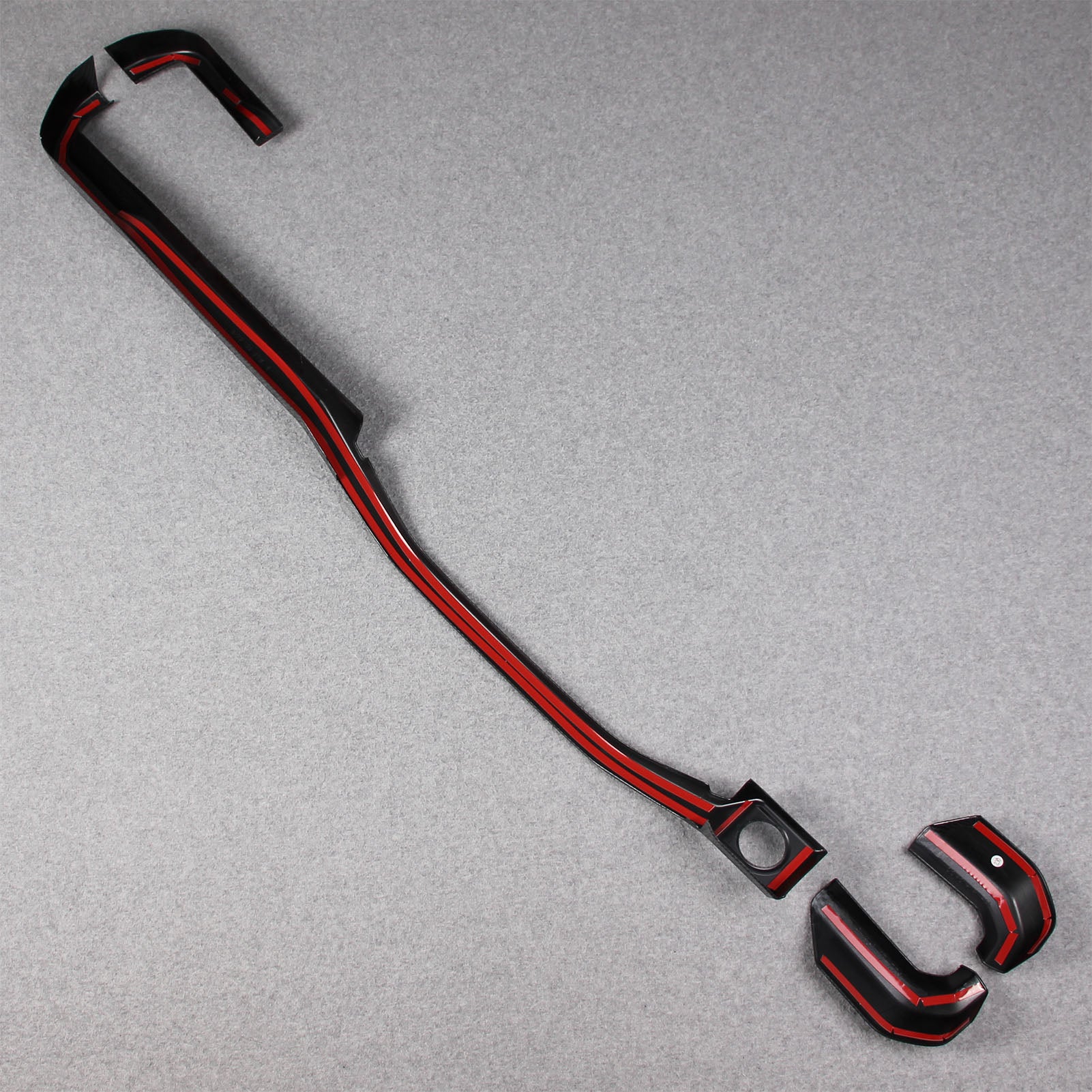 Fit for Ford F-150 2021 2022 2023 2024 2025 F150 Front Dashboard Panel Cover Trims Carbon Fiber Pattern (Front Dashboard Panel Cover)