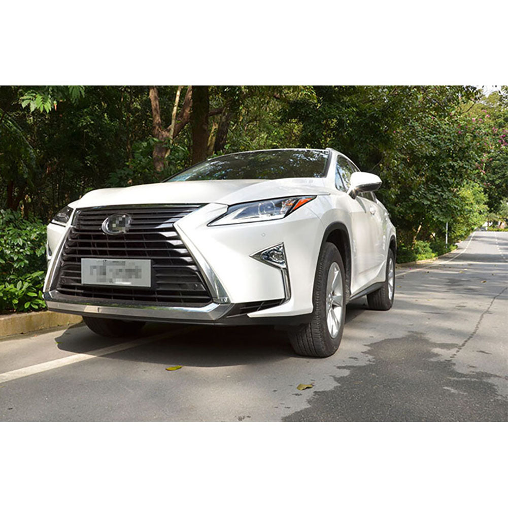 Fit For Lexus New RX450H And RX F Sport 2016 2017 ABS Chrome Car Front Fog Light Lamp Cover Trims