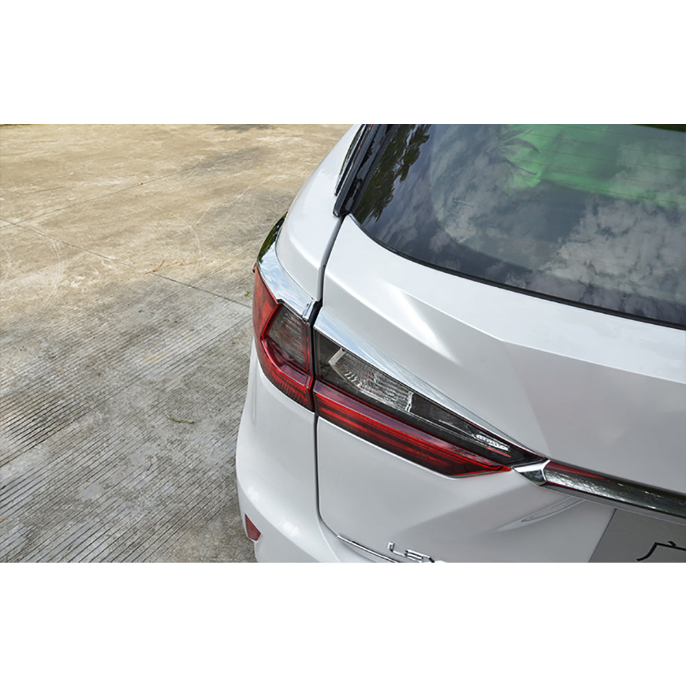 Fit for Lexus New RX350 RX450h 2016 2017 2018 2019 2020 2021 2022 ABS Chrome Tail Light Lamp Cover Trims