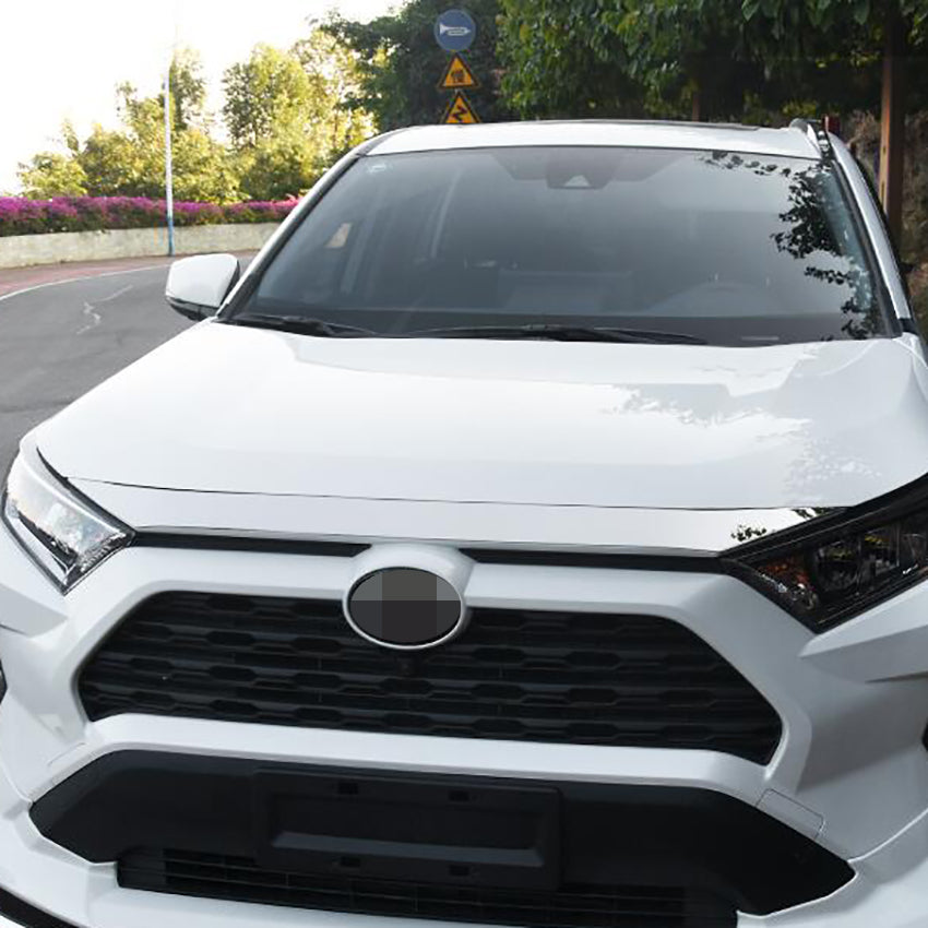 Fit for Toyota RAV4 LE/XLE/XSE/Limited Model 2019 2020 2021 2022 Front Hood Bonnet Cover Trim