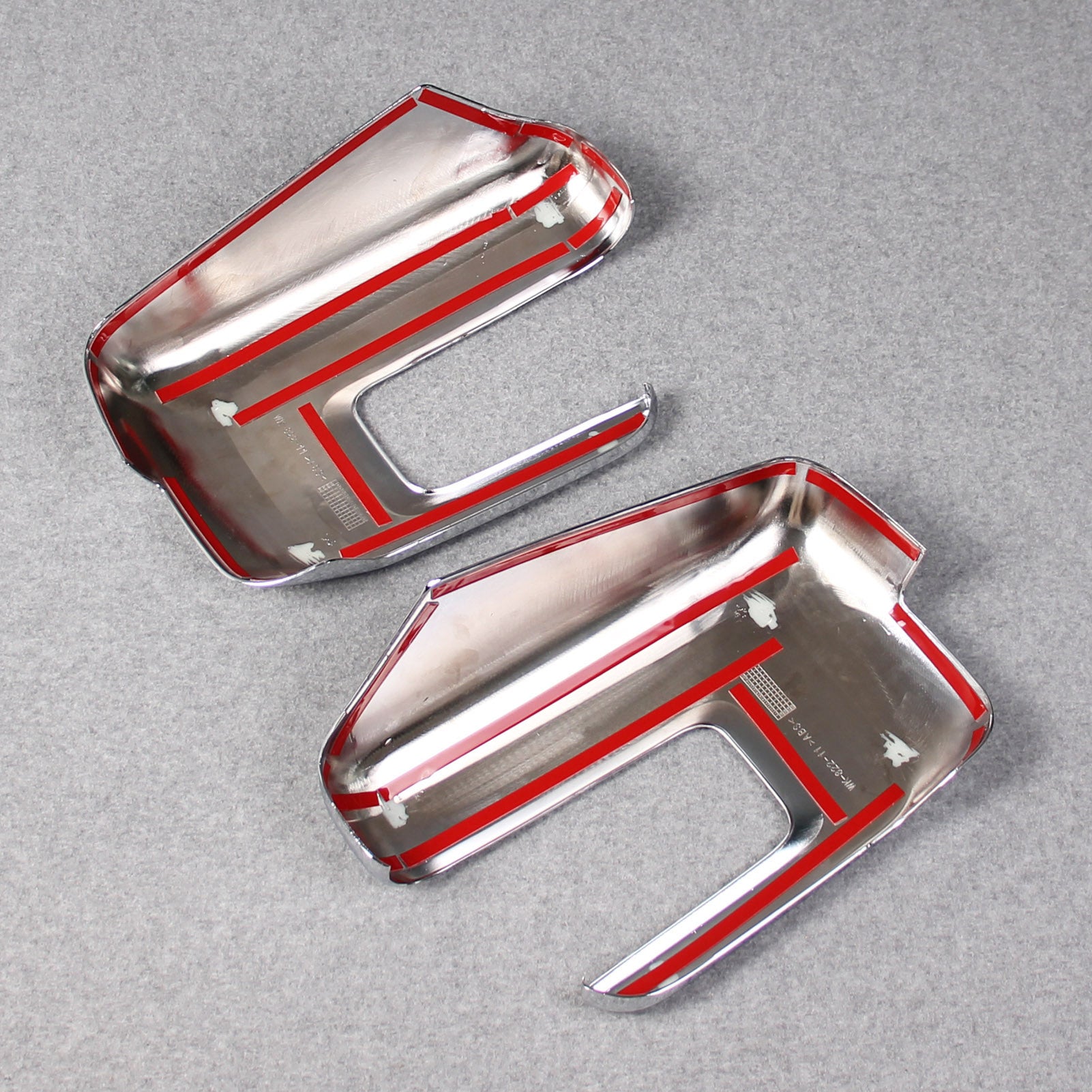 Fit for Ford New F-150 2021 F150 Rear View Mirror Side Molding Guard Cover Trims ABS