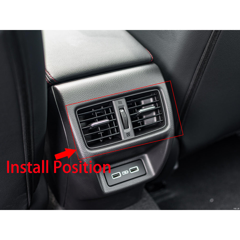 Fit for Honda New HR-V HRV 2023 Interior Rear Seat Air Condition Vent Outlet Cover Trim