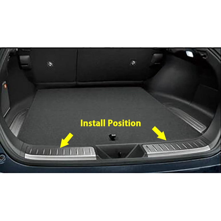 Fit for Toyota VENZA 2021 Rear Interior Bumper Sill Plate Guard Cover Trims