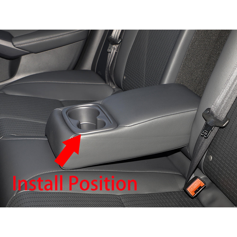 Fit for Honda New Civic 2022 Interior Rear Seat Cup Holder Cover Trim