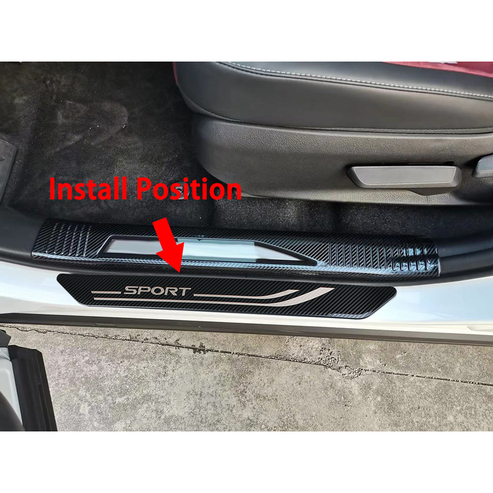 Fit for Lexus New NX 250/350/350 F Sport/350h/450h+/450h+ F Sport 2022 2023 2024 Outside Door Sill Scuff Plate Guard Cover Trim