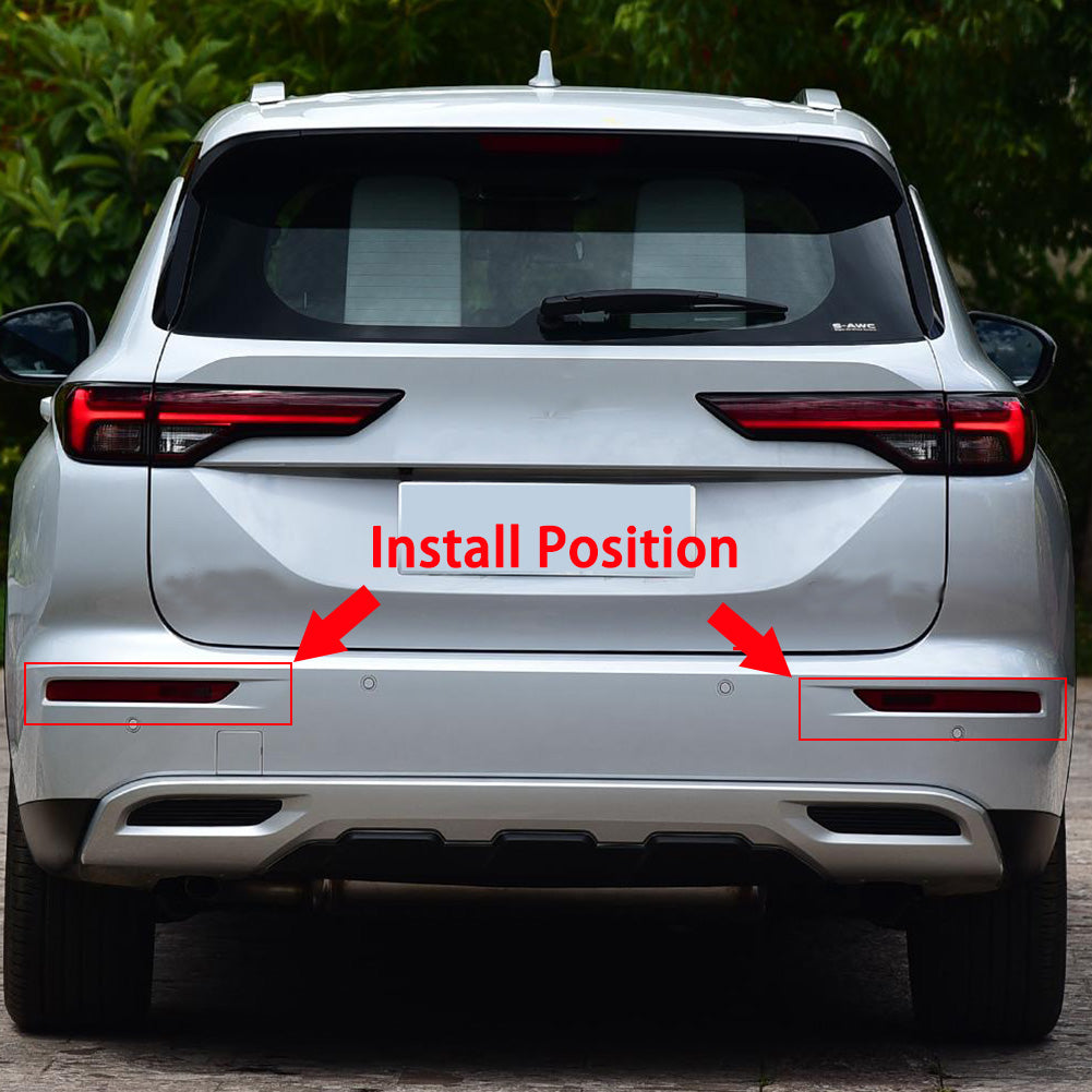 Fit for Mitsubishi New Outlander 2022 2023 Rear Fog Light Cover Trim