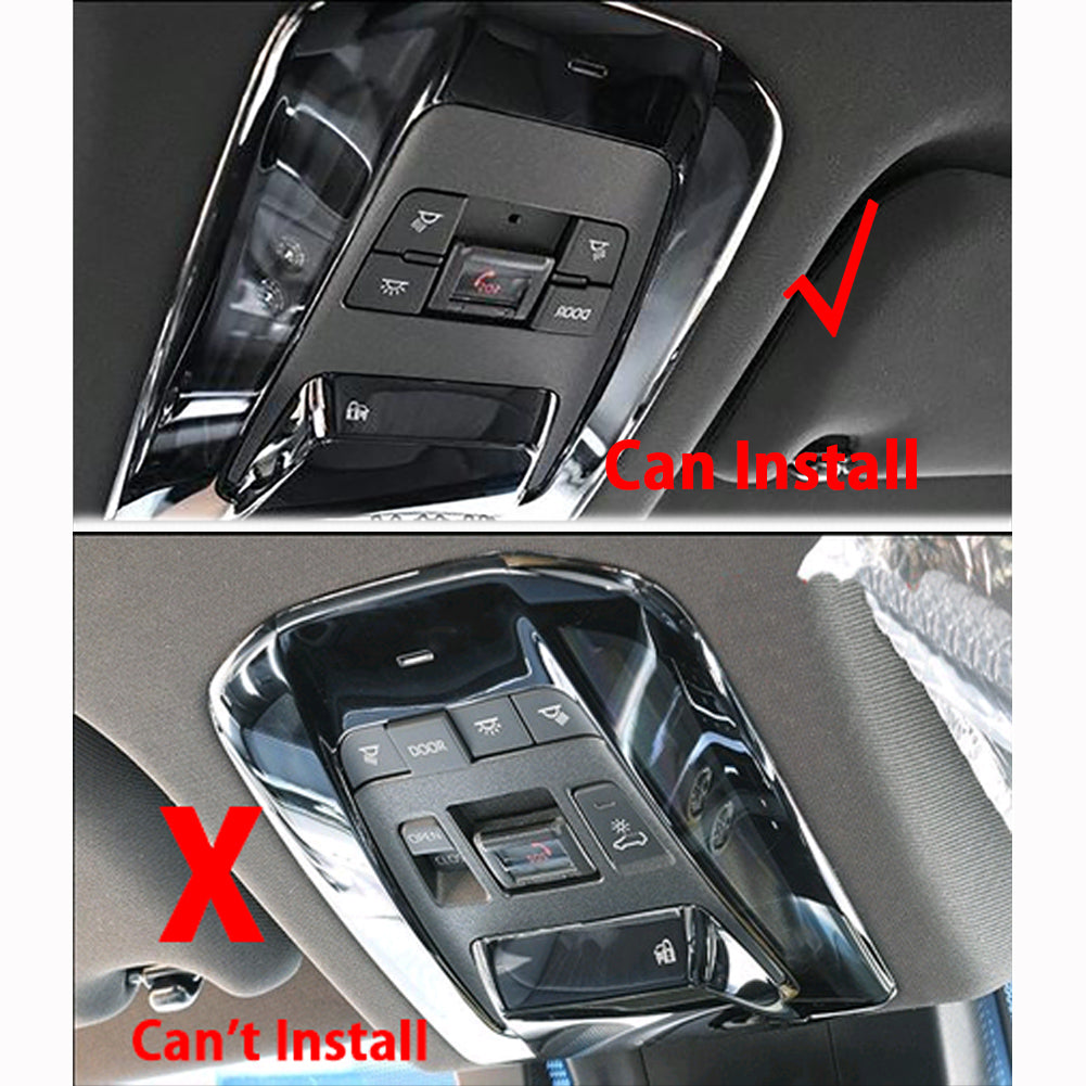 Fit for Toyota VENZA 2021 2022 2023 2024 Front Reading Light Ceilling Map Frame Trim