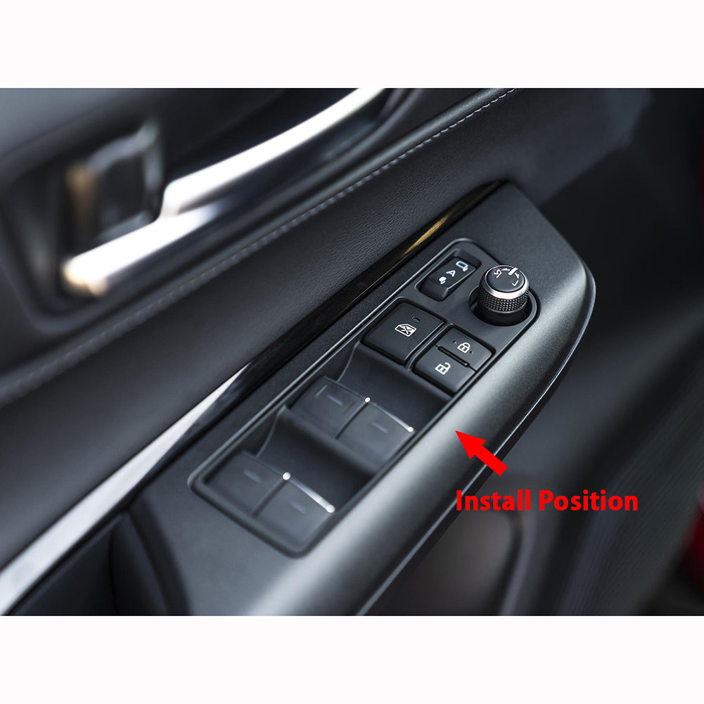 Fit for Toyota VENZA 2021 2022 2023 2024 Interior Window Switch Console Panel Trims