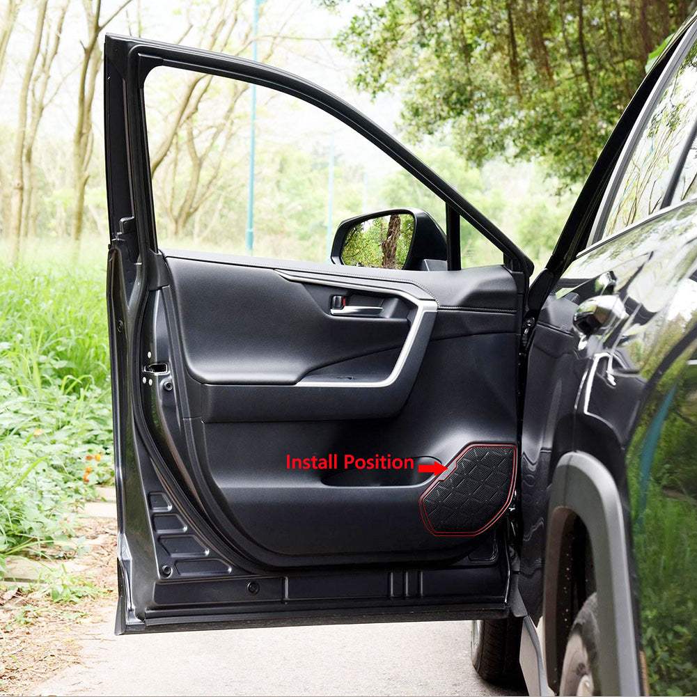 Fit for Toyota New RAV4 2019 2020 2021 Door Speaker Sound Panel Cover Trims Stainless Steel