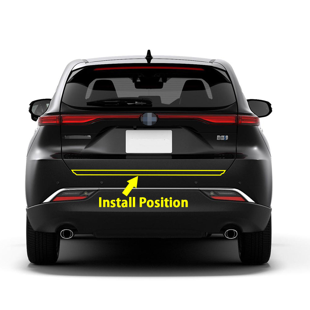 Fit for Toyota VENZA 2021 Chrome Rear Hatch Door Trunk Lid Molding Trim