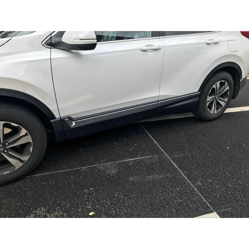 Fit for Honda 2017 2018 2019 2020 2021 CR-V CRV Chrome Body Side Door Molding Trim Cover Stainless Steel