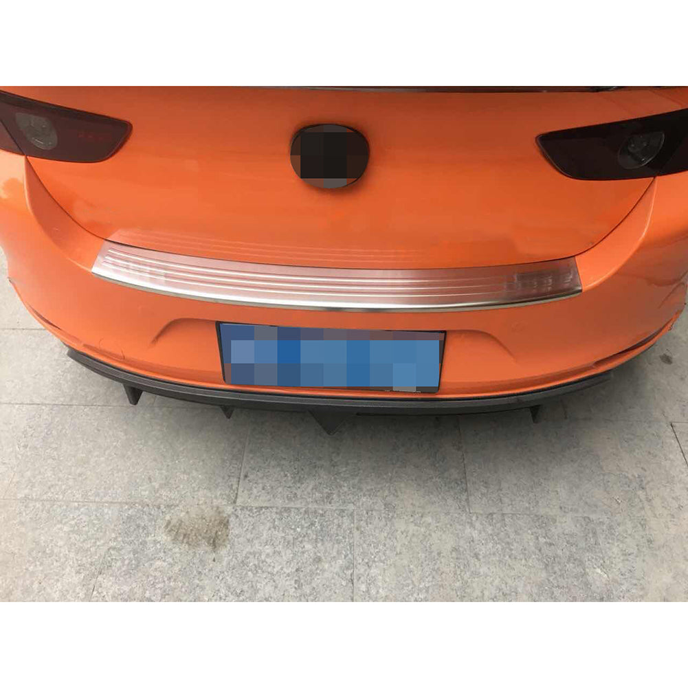 Fit for 2019 2020 2021 2022 Mazda 3 Axela Sedan Stainless Rear Outside Bumper Sill Plate Guard Cover Trim