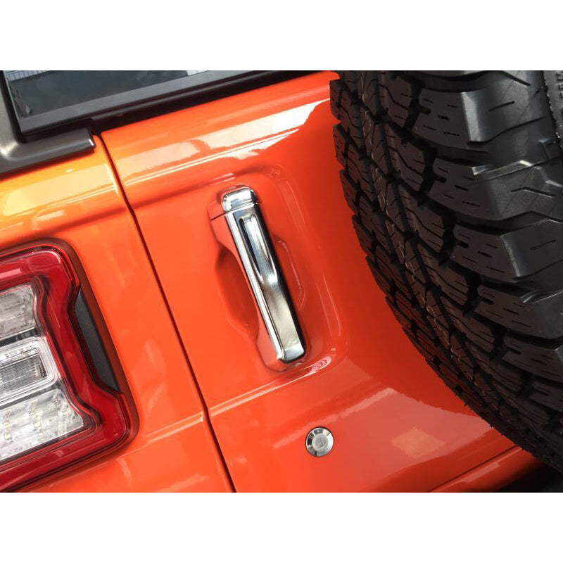 Fit for Jeep Wrangler 2018 2019 2020 2021 2022 Chrome Door Handle Cover Trims