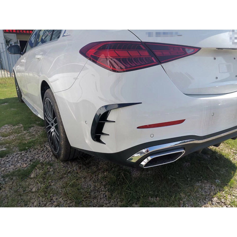 For Mercedes-Benz 2022 New C-Class C300 C200 C220d AMG Rear Side Fender Vent Air Outlet Bezel Cover Trim