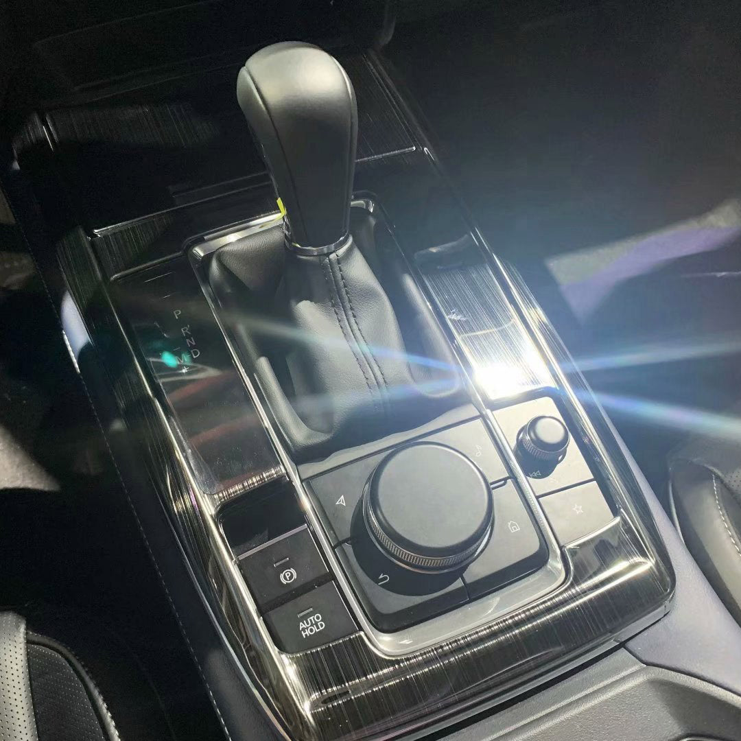Fit for Mazda CX-30 CX30 2020 2021 2022 Gear Shift Knob Console Media Panel Cover Trim Stainless Steel
