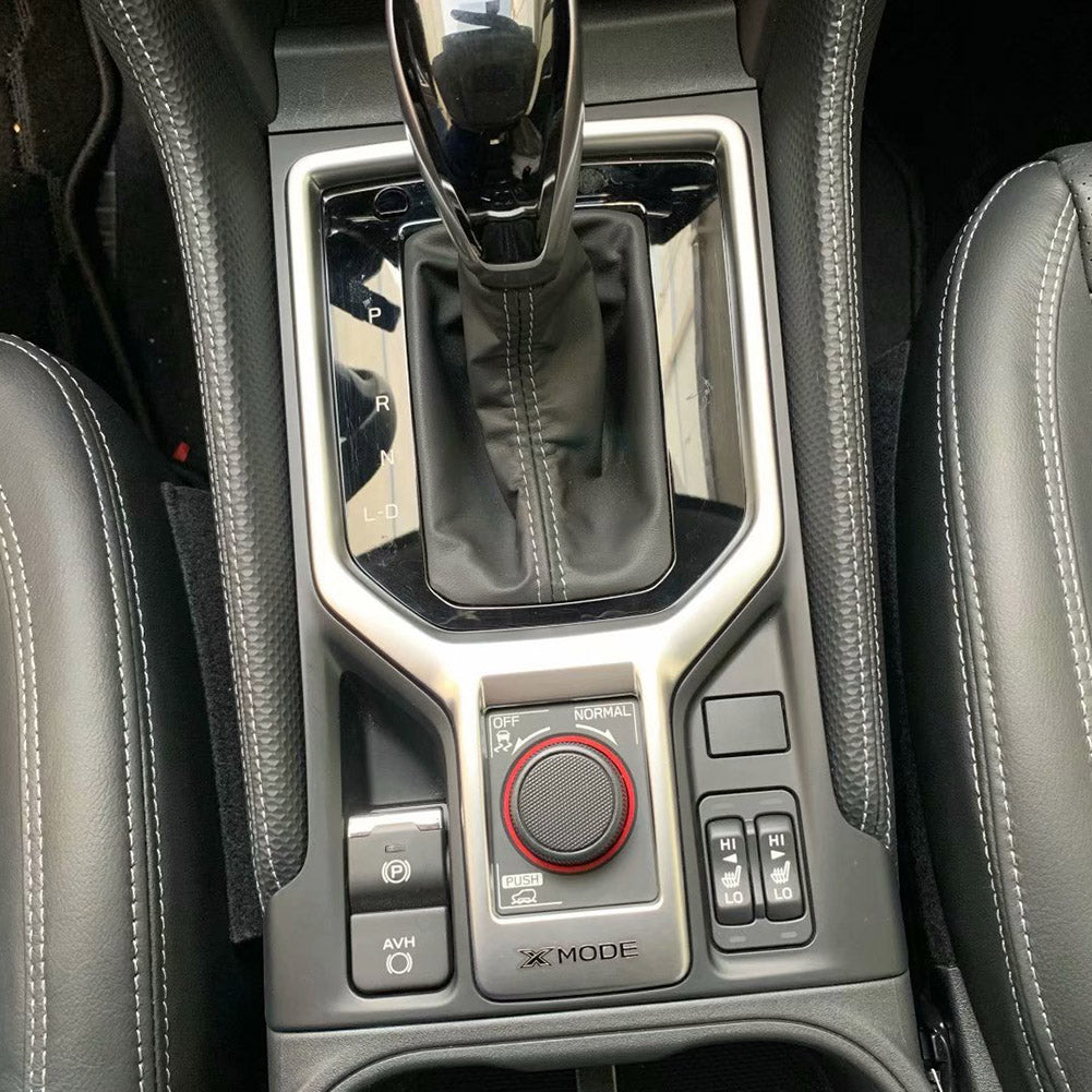 Fit for Subaru 2019 2020 2021 2022 Forester Gear Shift Knob Console Panel Cover Trim