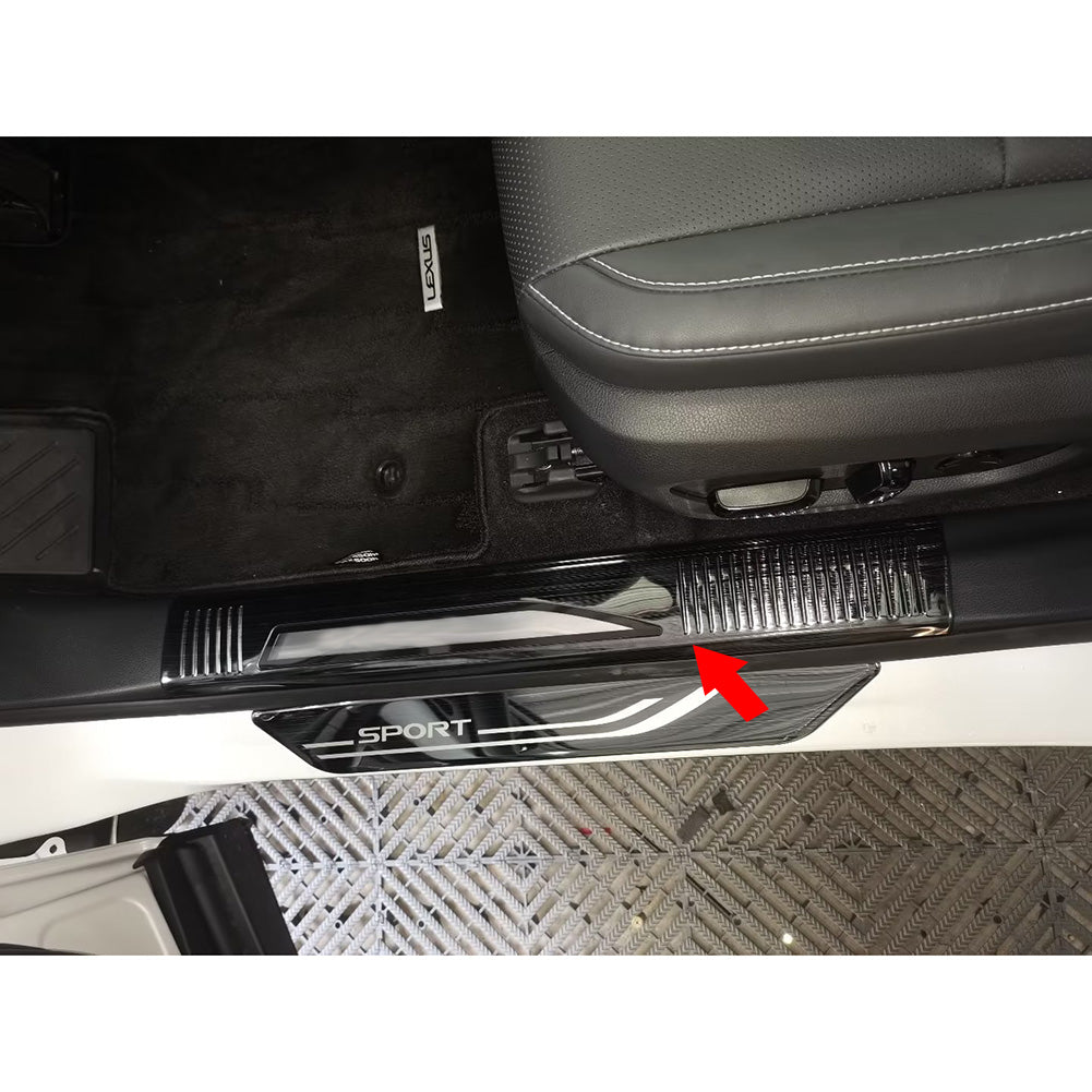 Lexus New RX RX350 RX350h RX500h F Sport 2023 Inside Door Sill Scuff Plate Guard Cover Trims