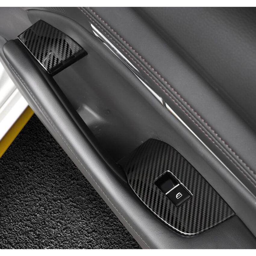 Fit for 2019 2020 2021 Mazda 3 Axela Interior Window Switch Console Panel Trims