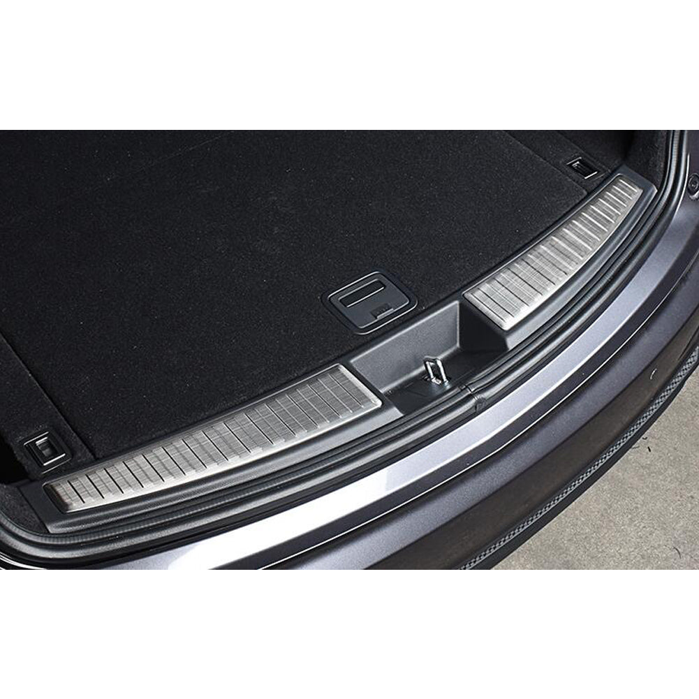 Fit for Acura New RDX 2019 2020 2021 2022 Rear Interior Bumper Sill Plate Guard Cover Trim Stainless Steel