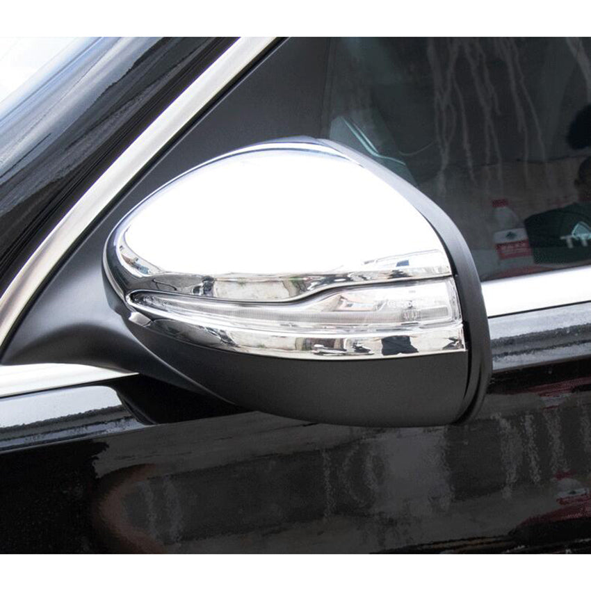 Fit for Mercedes-Benz New GLE 350 450 W167 2020 2021 Chrome Rear view Mirror Side Molding Cover Trims