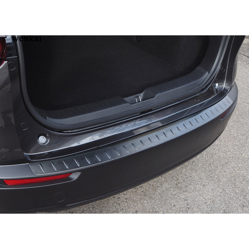 Fit for Mazda CX-30 CX30 2020 2021 2022 Rear Outside Bumper Sill Plate Guard Cover Trim Stainless Steel
