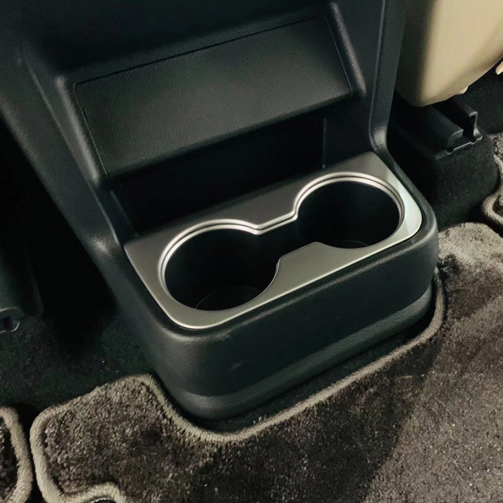 Fit for Toyota 2021 2022 Sienna Rear Seat Cup Holder Cover Trim