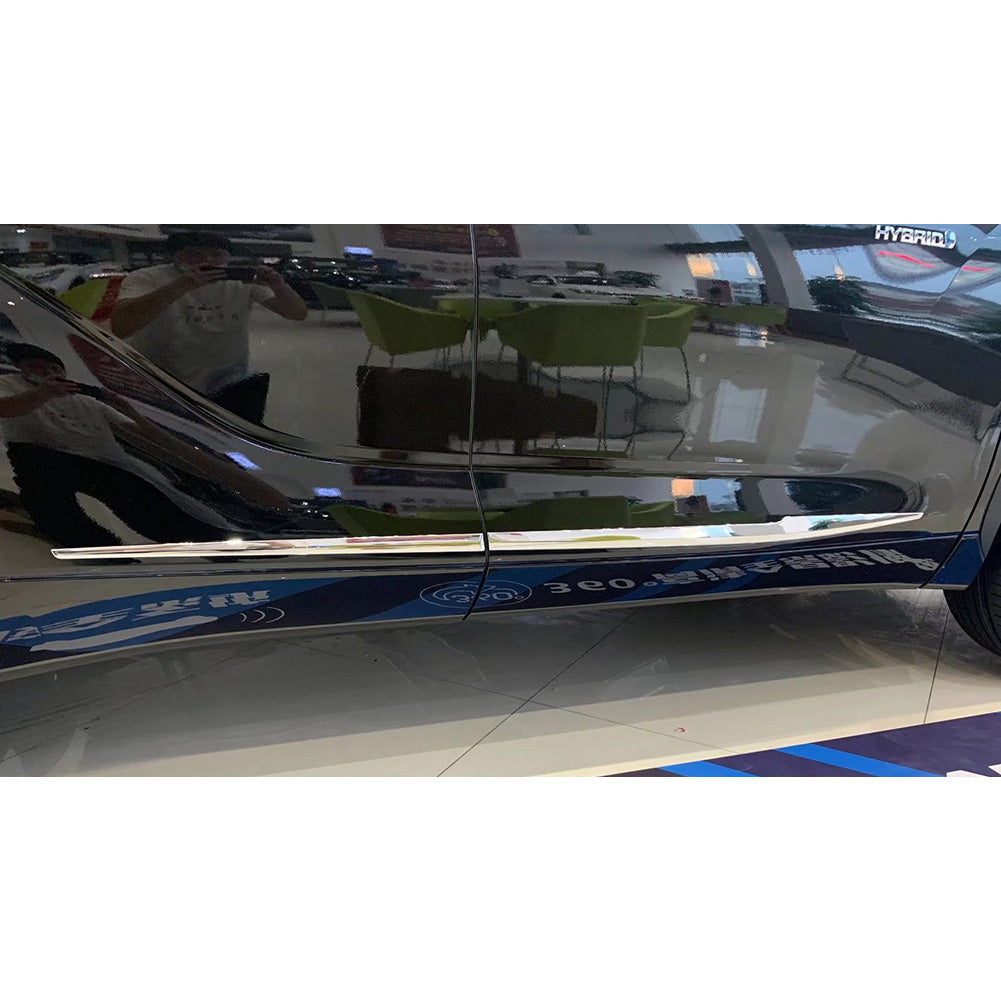 Fit for Toyota New Highlander 2020 2021 2022 2023 2024 2025 Chrome Body Side Door Molding Cover Trims
