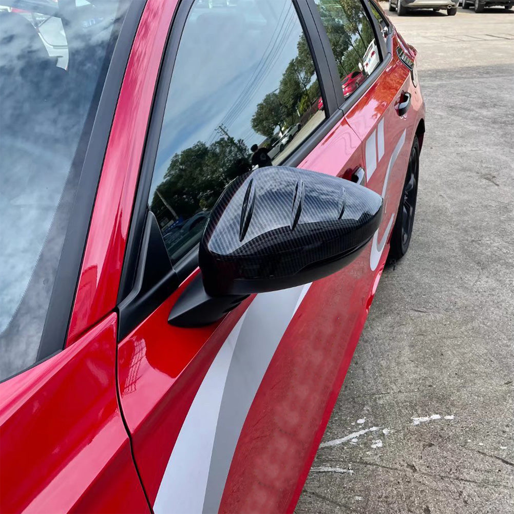 For Honda New Civic 2022 2023 2024 2025 Touring Model Rear View Mirror Guard Cover Trims ABS