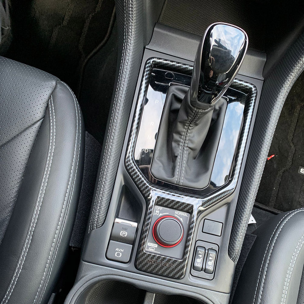 Fit for Subaru 2019 2020 2021 2022 Forester Gear Shift Knob Console Panel Cover Trim