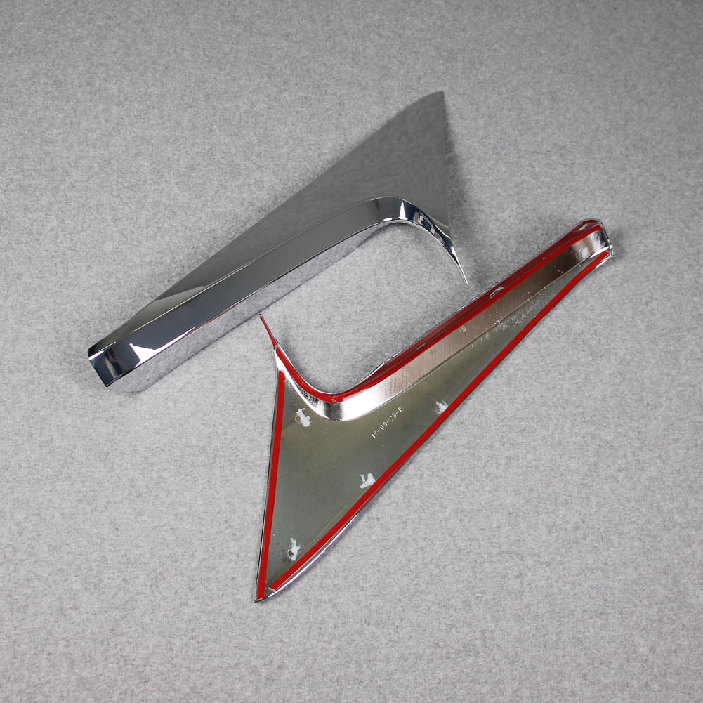 Fit for Toyota RAV4 2019 2020 2021 2022 2023 2024 Rear Spoiler Wing Side Beveled Window Cover Trims