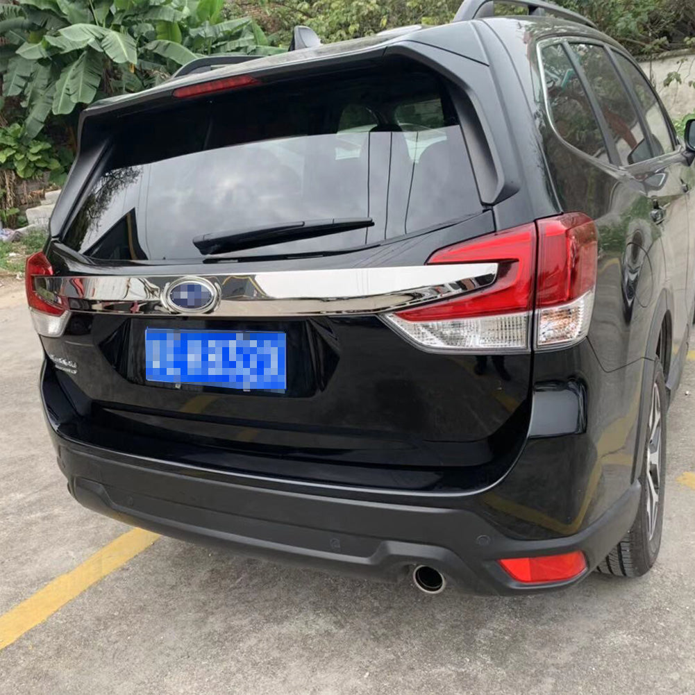 Fit for Subaru Forester 2019 2020 2021 2022 Rear Trunk Lid Cover Molding Trim Stainless Steel