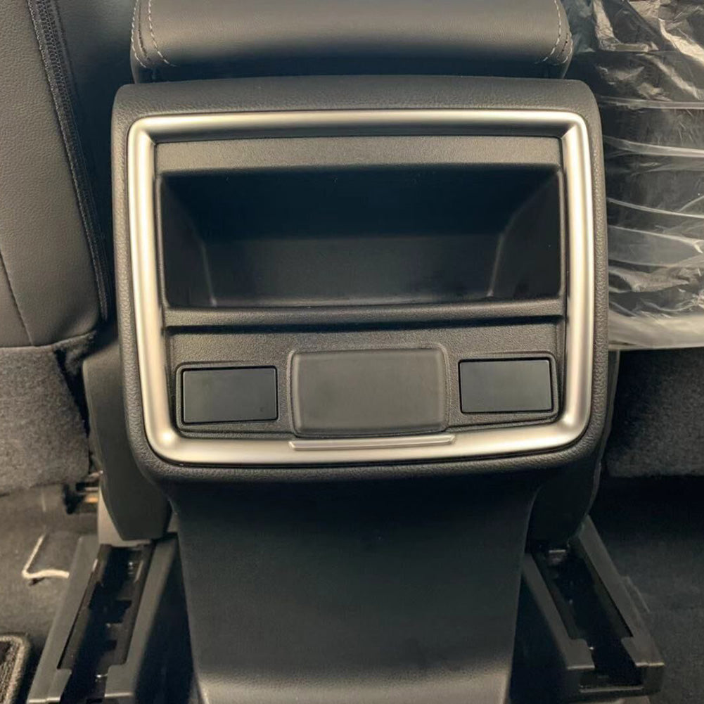 Fit For Subaru 2019 2020 2021 2022 Forester Rear Seat Storage Box Glove Pallet Organizer Cover Trim