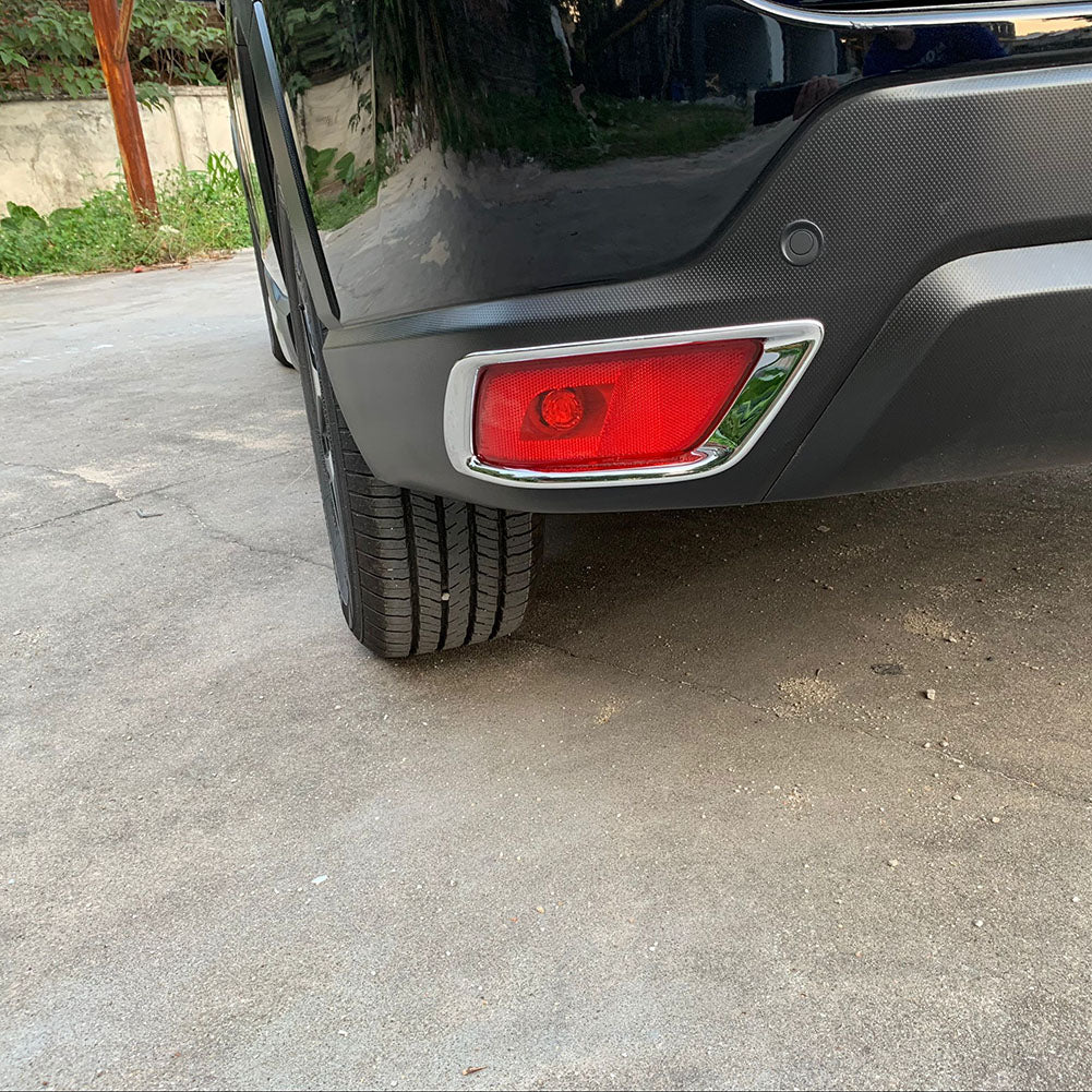 Fit for Subaru Forester 2019 2020 2021 2022 Chrome Rear Fog Light Lamp Cover Trim