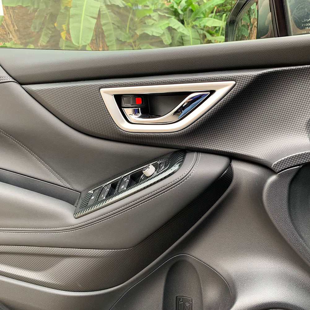 Fit for Subaru 2019 2020 2021 Forester Interior Door Handle Bowl Cover Trims