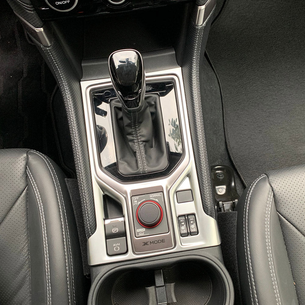 Fit For Subaru 2019 2020 2021 2022 Forester Gear Shift Knob Console Panel Cover Trim