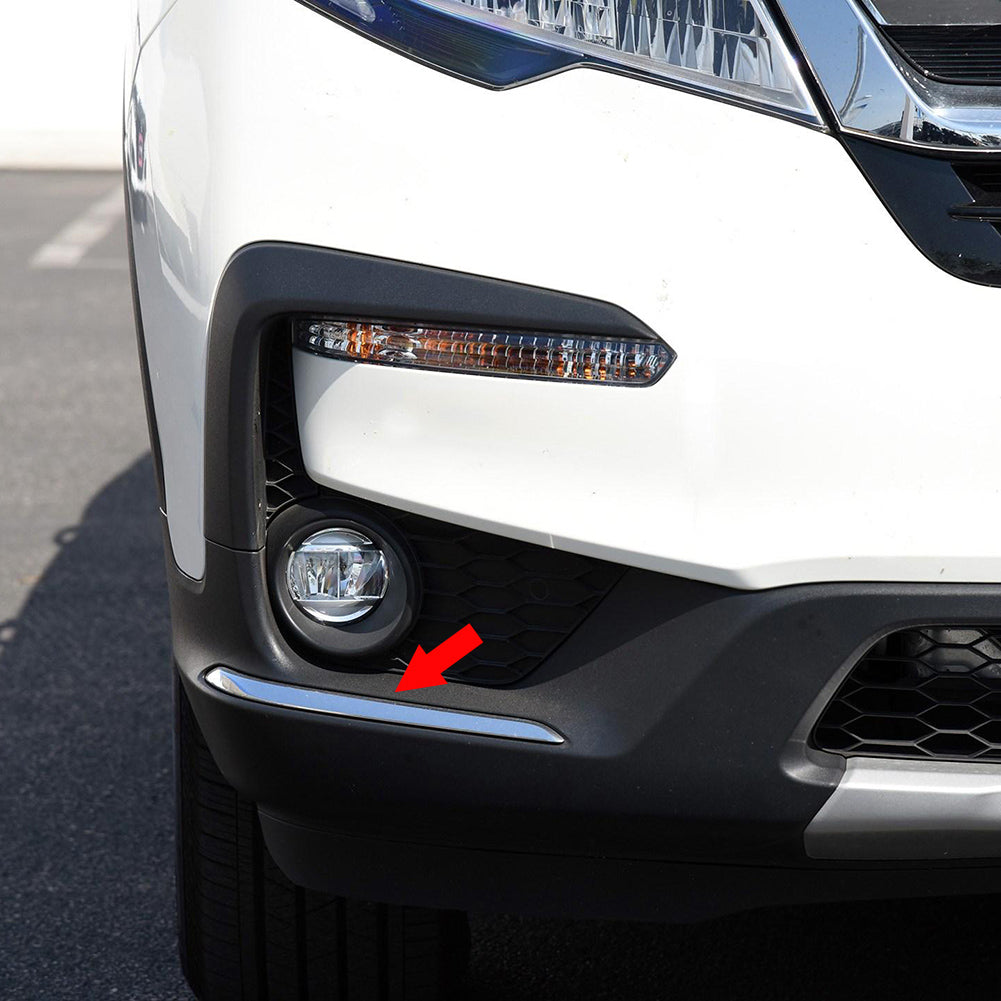 Fit For Honda New Pilot 2019 2020 2021 Front + Rear Bumper Corner Edge Protection Cover Trims ABS