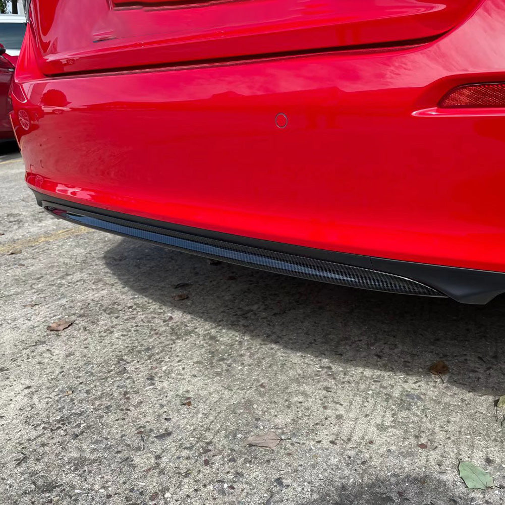 For Honda New Civic 2022 Sedan Rear Bumper Protector Guard Cover Trim ABS