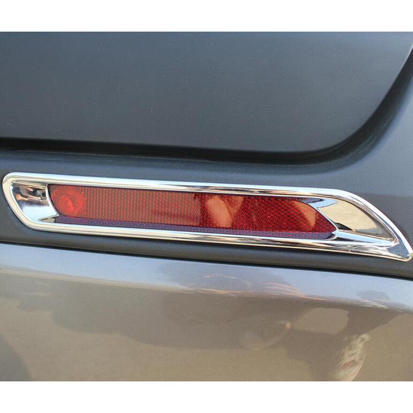 Fit for Toyota New RAV4 2019 2020 2021 2022 Chrome Rear Fog Light Lamp Cover Trims - beautost