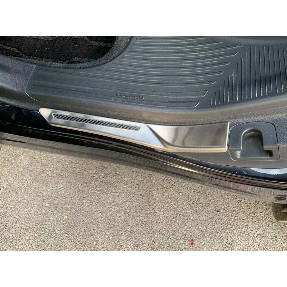 Fit for Subaru Forester 2019 2020 2021 2022 Door Sill Scuff Plate Guard Cover Trims Stainless