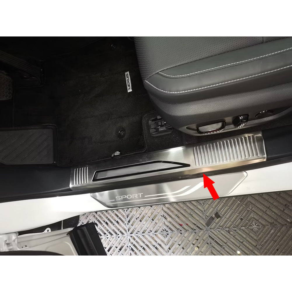 Lexus New RX RX350 RX350h RX500h F Sport 2023 Inside Door Sill Scuff Plate Guard Cover Trims