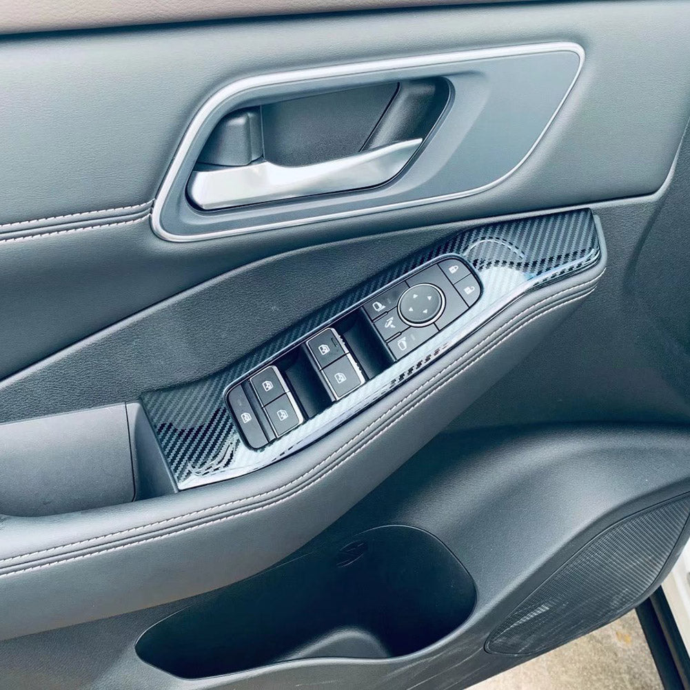 Fit For Nissan Rogue 2021 Window Switch Console Panel Trims