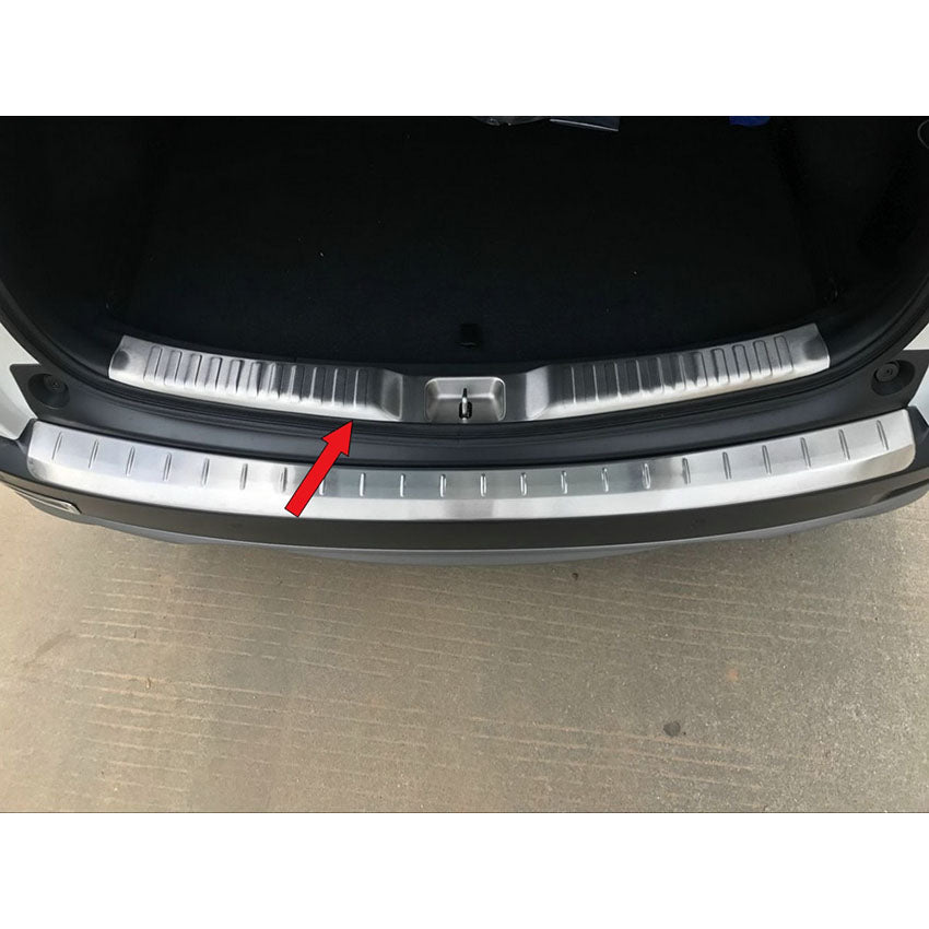Fit for Honda 2017 2018 2019 2020 2021 2022 CR-V CRV Rear Bumper Sill Plate Protector Cover Trim Stainless