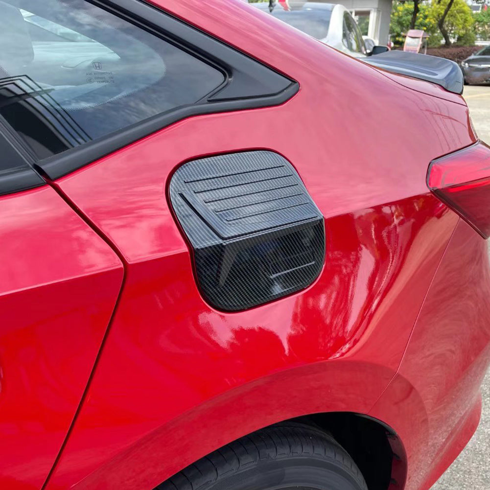 Fit for Honda New Civic 2022 Chrome Fuel Gas Tank Cap Cover Trim ABS