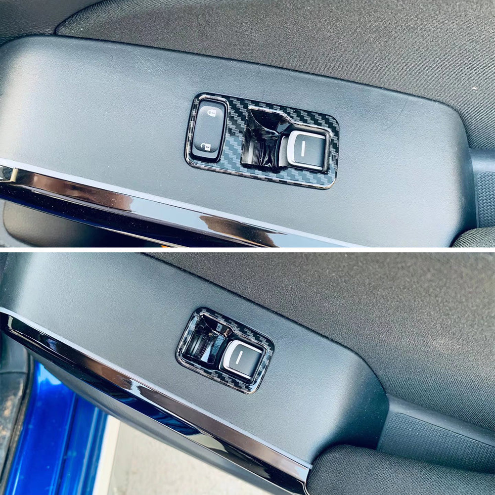 Fit for Honda New Civic 2022 Sedan Interior Window Switch Plate Panel Cover Trims