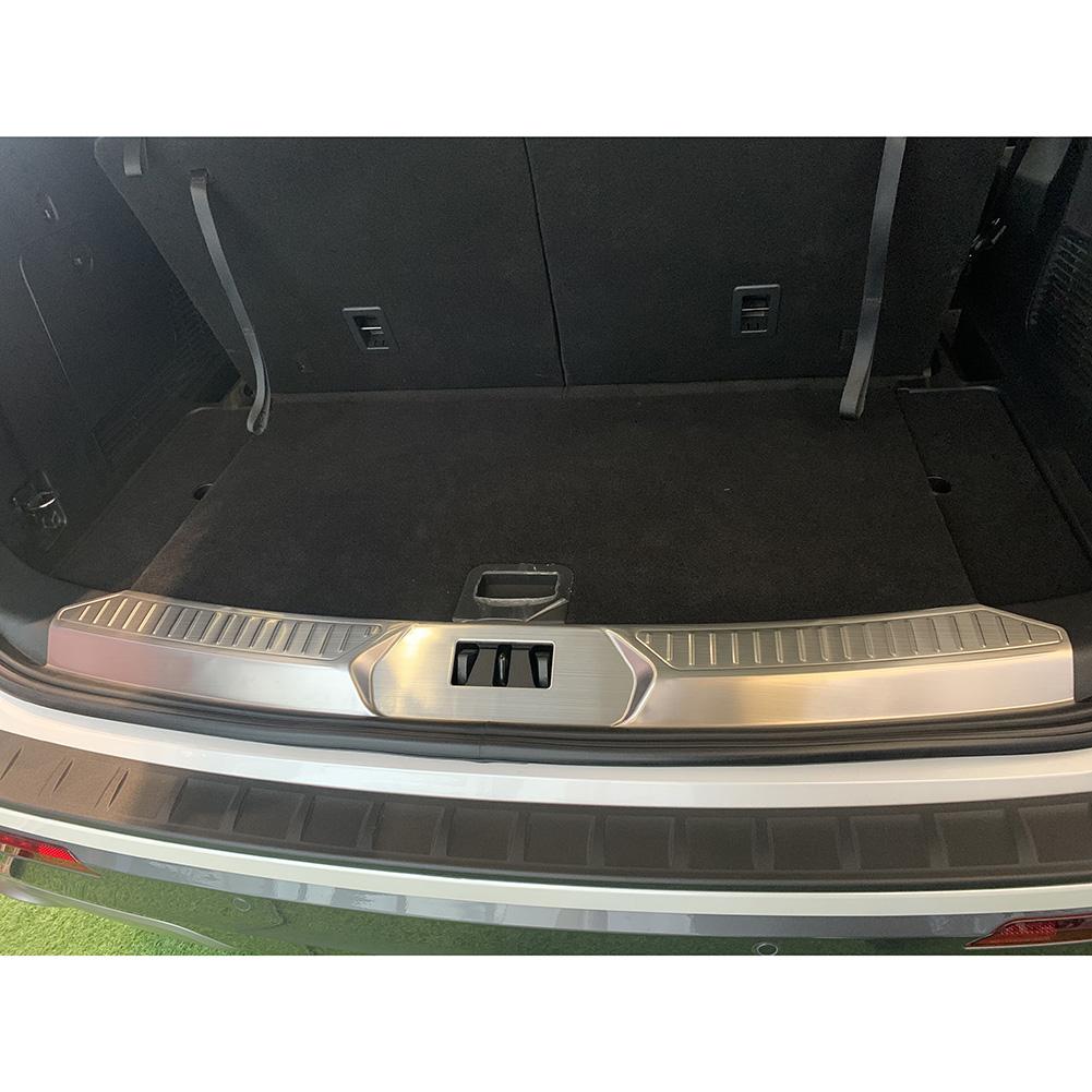 Fit for Ford New Explorer 2020 2021 2022 Rear Interior Bumper Sill Plate Guard Cover Trim Stainless Steel