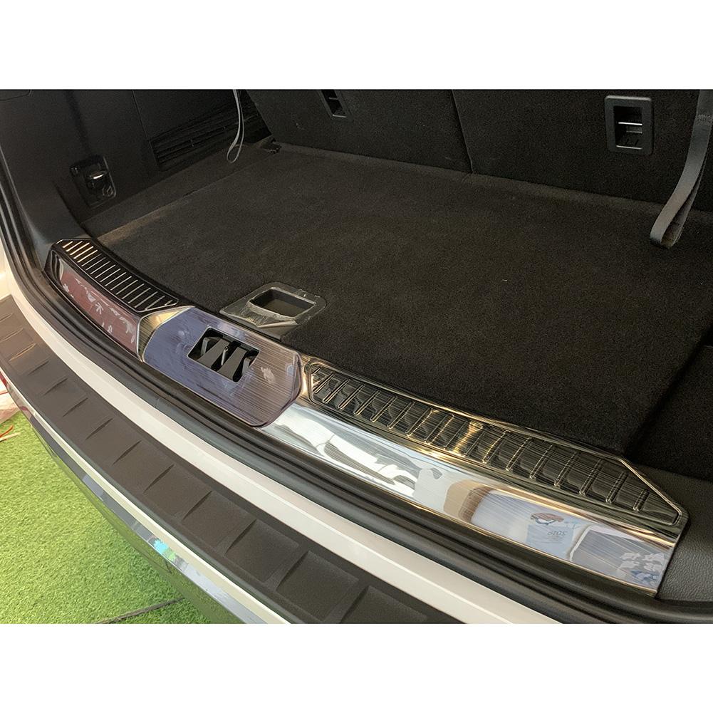 Fit for Ford New Explorer 2020 2021 2022 Rear Interior Bumper Sill Plate Guard Cover Trim Stainless Steel