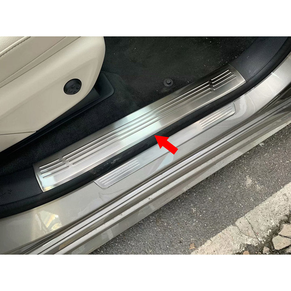 For Benz New GLS 450/580 2020 2021 Inside Door Sill Scuff Plate Guard Cover Trims