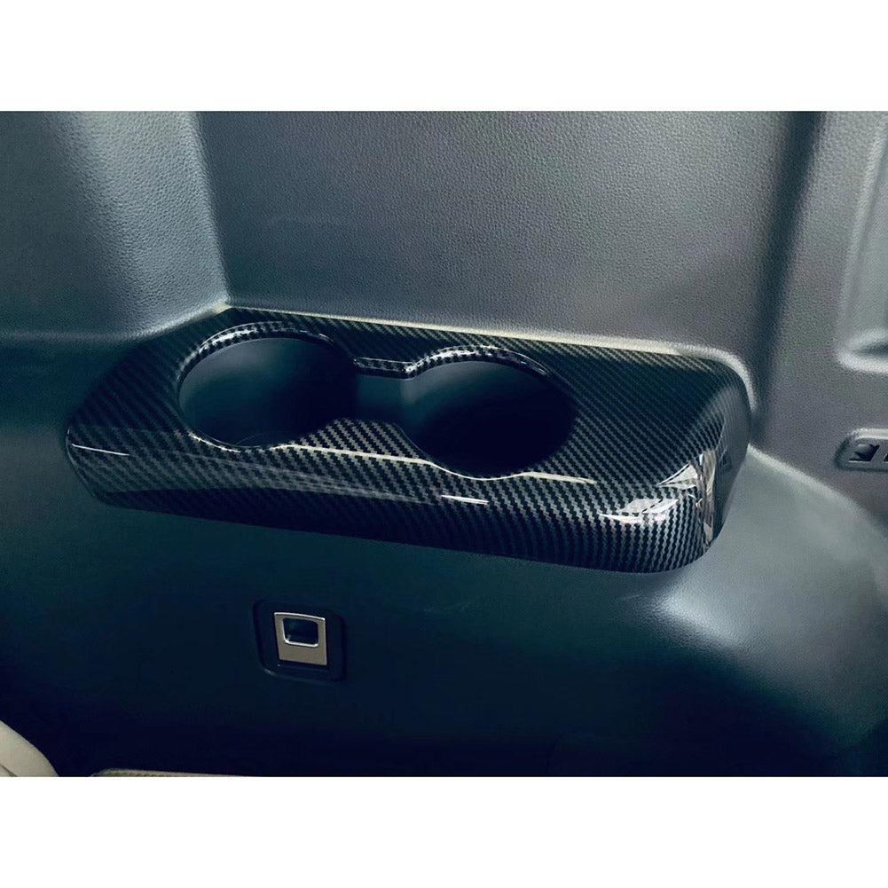 Fit for Toyota Highlander 2020 2021 2022 Rear Seat Cup Holder Cover Trim