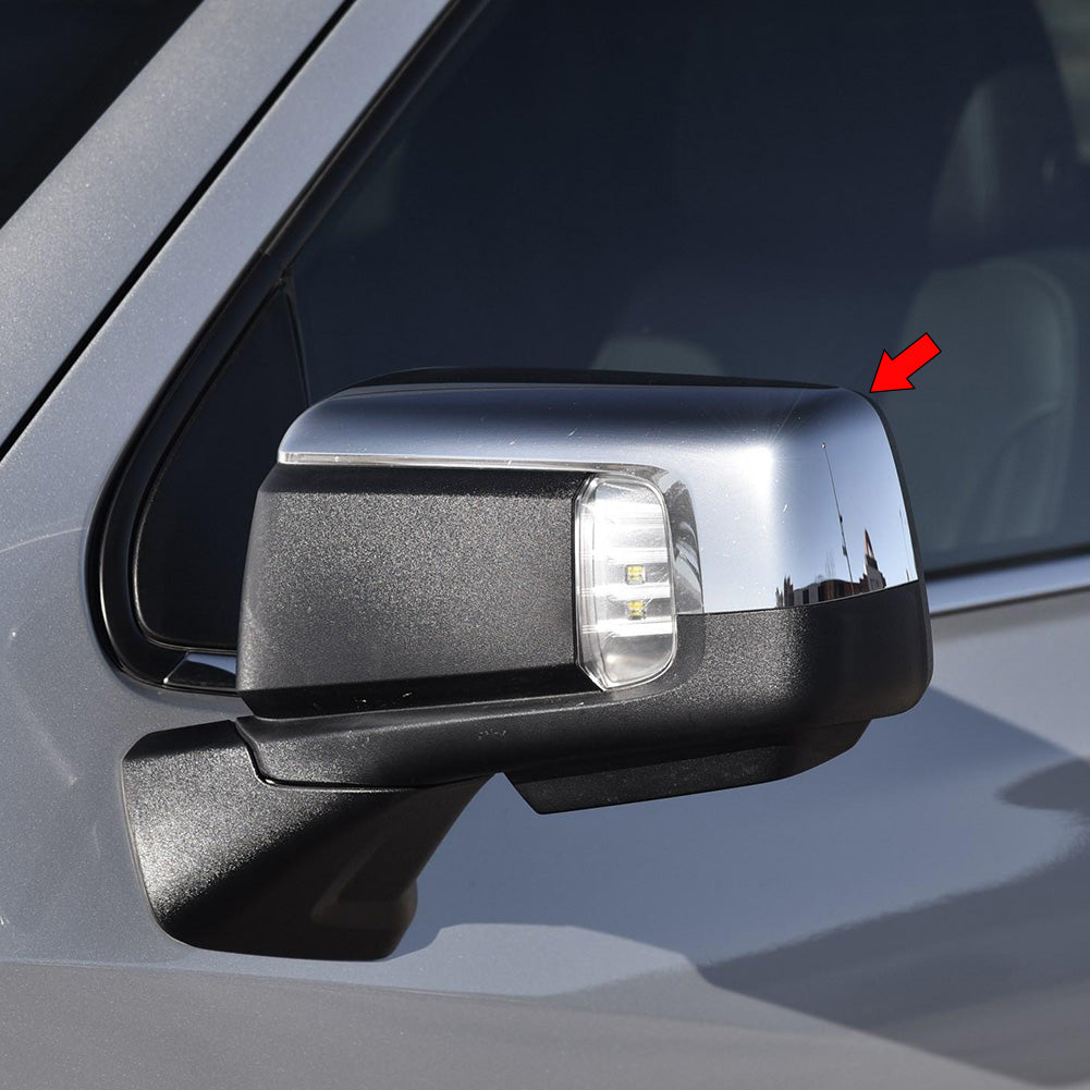 Fit for Chevrolet New Silverado 2019 2020 2021 2022 2023 2024 Rear View Mirror Side Molding Guard Cover Trims Chrome