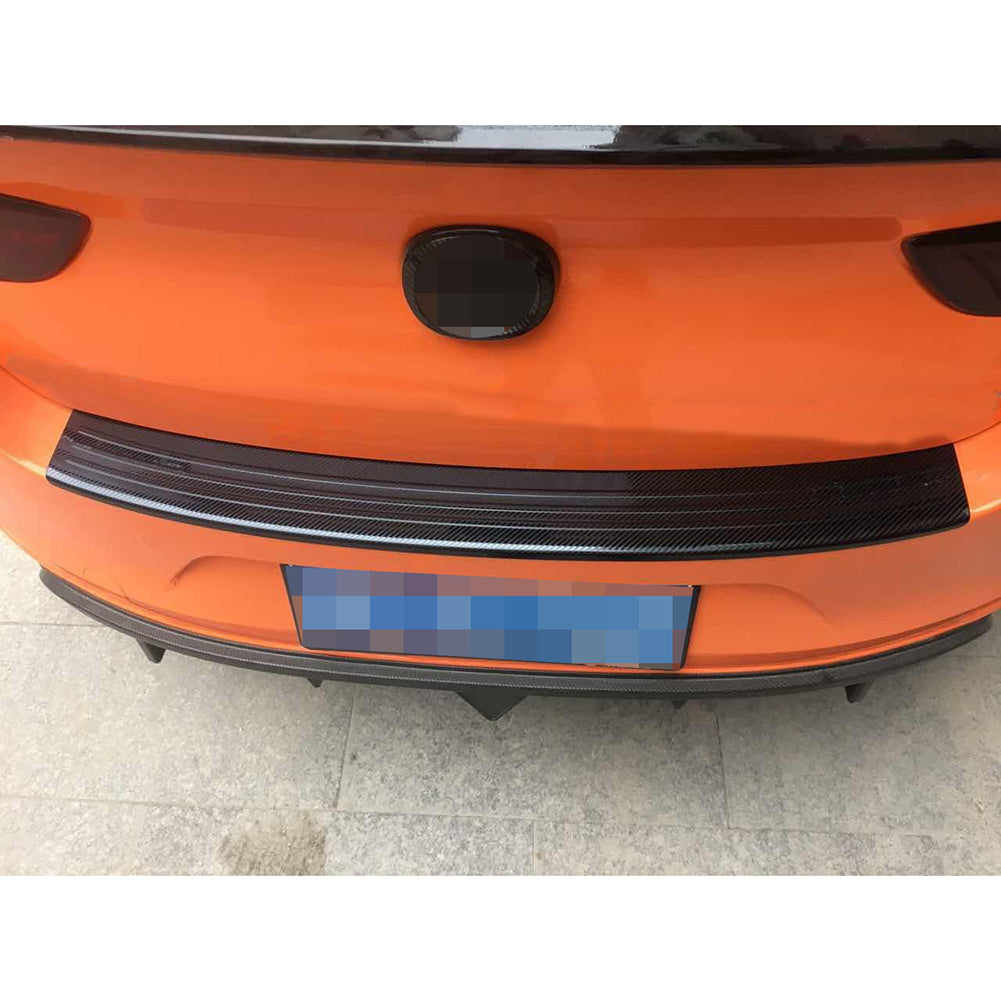 Fit for 2019 2020 2021 2022 Mazda 3 Axela Sedan Stainless Rear Outside Bumper Sill Plate Guard Cover Trim